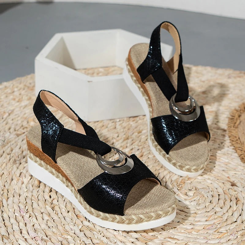 Gianna Platform Wedges