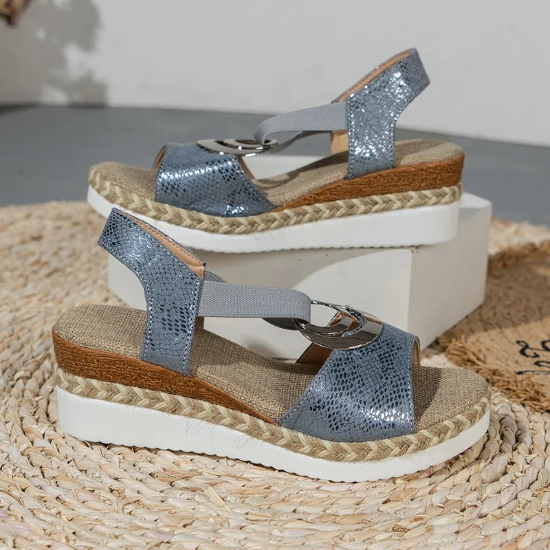 Gianna Platform Wedges