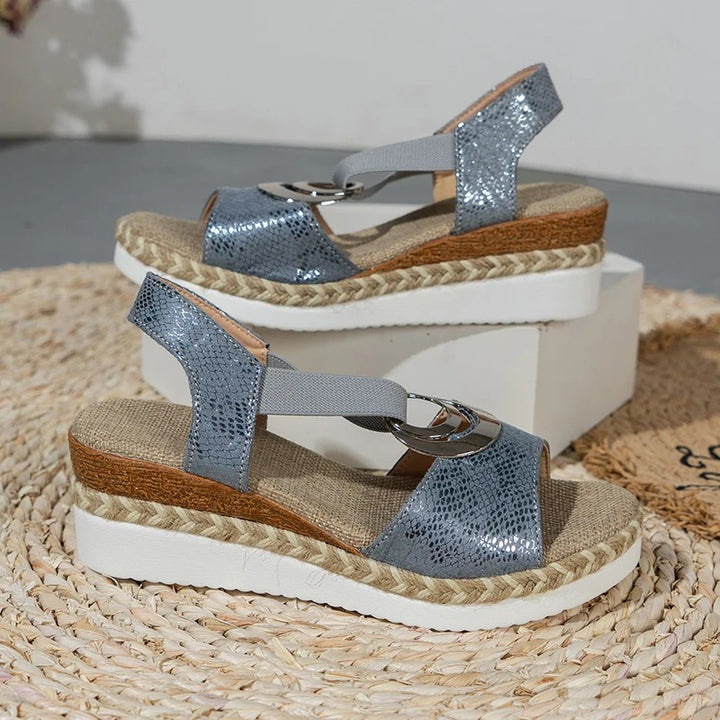 Gianna Platform Wedges