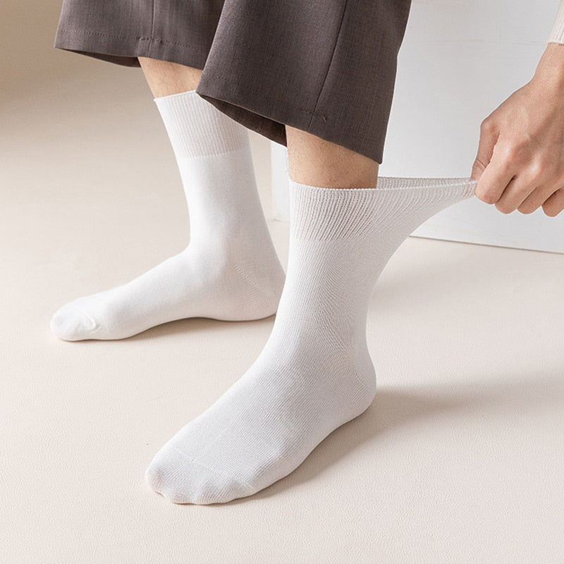 Long Cotton Socks (6 Pairs)